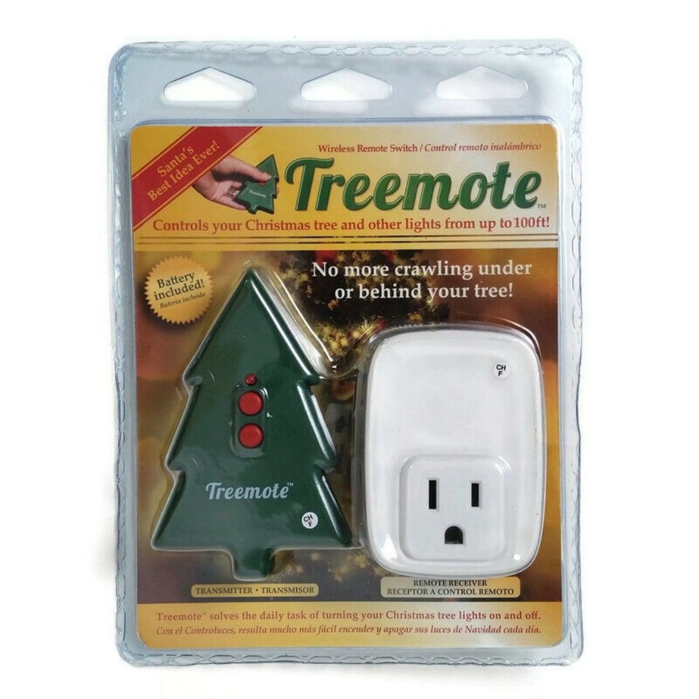 Treemote Wireless Remote Switch for Christmas Tree